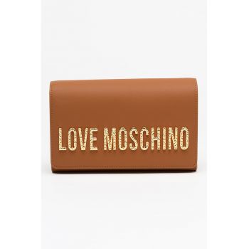 Geanta crossbody din piele ecologica - Maro scortisoara