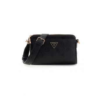 Geanta crossbody mini din piele ecologica Cresidia II - Negru