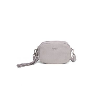 Geanta crossbody Valeria Elite - Gri deschis