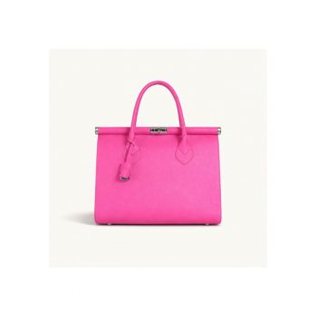 Geanta dama Allegra - piele naturala - - Fucsia