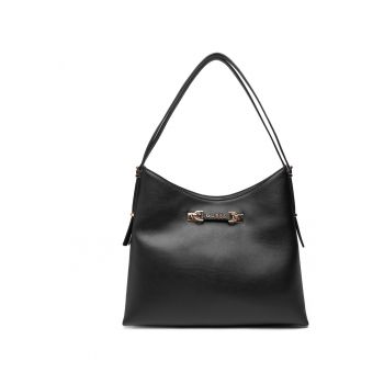 Geanta dama -  ecologic - negru - One Size INTL - set cu sac de praf