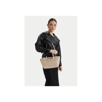 Geanta dama -  ecologica - bej - One Size INTL