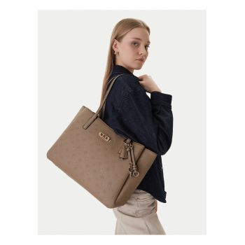 Geanta dama -  ecologica - bej - One Size INTL