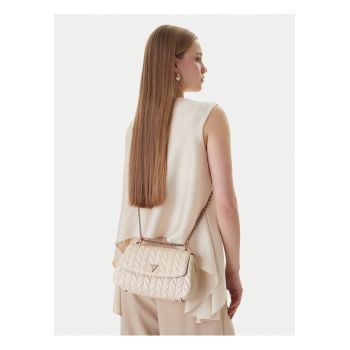 Geanta dama -  ecru - piele ecologica - One Size INTL