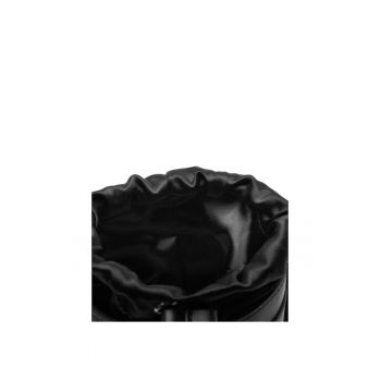 Geanta dama  Mini Bucket - ecologica - neagra - 25x26cm
