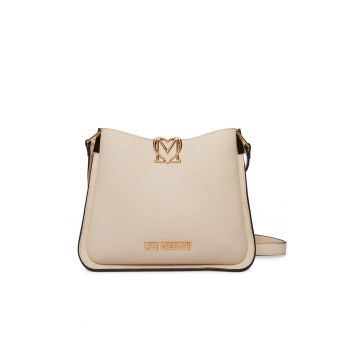 Geanta dama -  piele ecologica - bej - One Size INTL