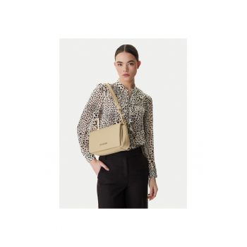 Geanta dama -  piele ecologica - bej - One Size INTL