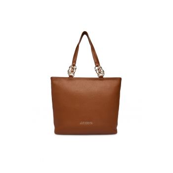 Geanta dama -  piele ecologica - maro - One Size INTL