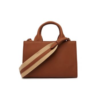 Geanta dama -  piele ecologica - maro - One Size INTL