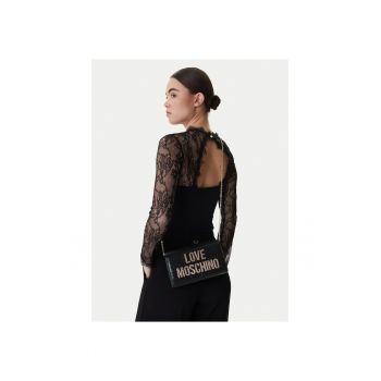 Geanta dama -  piele ecologica - neagra - One Size INTL