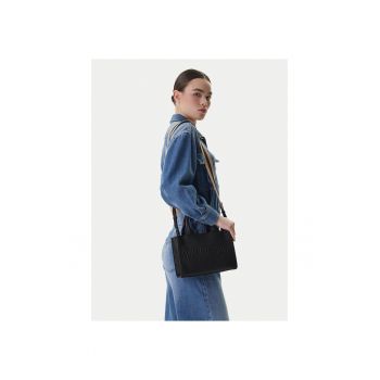 Geanta dama -  piele ecologica - neagra - One Size INTL