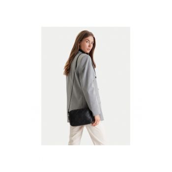 Geanta dama -  piele ecologica - neagra - One Size INTL