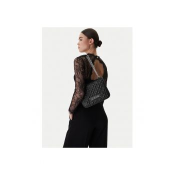 Geanta dama -  piele ecologica - neagra - One Size INTL