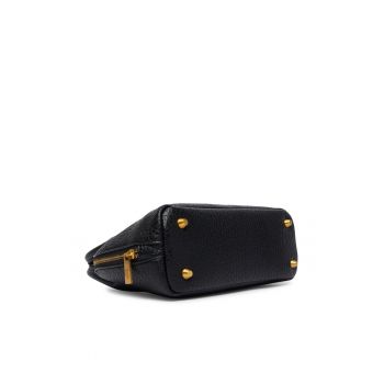 Geanta dama -  piele ecologica - negru - One Size INTL