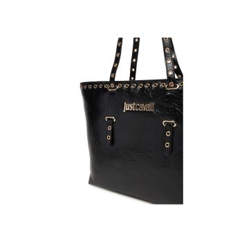 Geanta dama -  piele ecologica - negru - One Size INTL