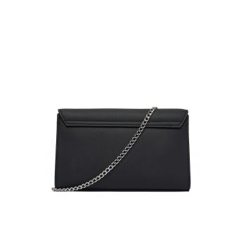 Geanta dama -  piele ecologica - negru - One Size INTL