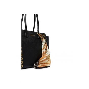 Geanta dama -  piele ecologica - negru - One Size INTL
