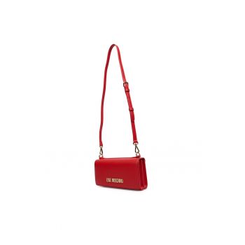 Geanta dama -  piele ecologica - rosie - One Size INTL