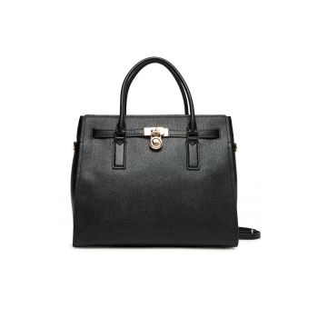 Geanta dama  piele naturala - 30F5GNXS3L - Negru