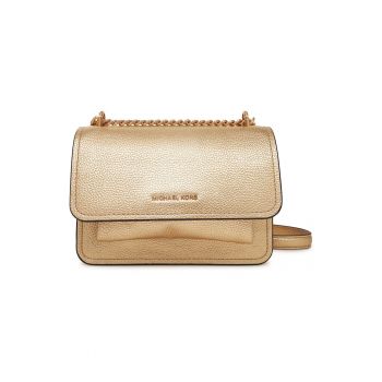 Geanta dama -  piele naturala - auriu - One Size INTL