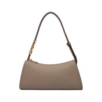 Geanta dama -  piele naturala - bej - One Size INTL