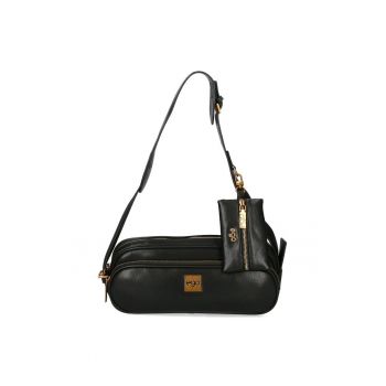 Geanta dama piele naturala negru ECS0025IN 000125JZ - Negru - Universal