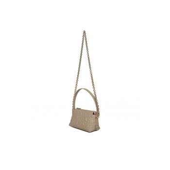 Geanta dama  Taupe Puffy Bear 200230504 - ecologica - culoare taupe