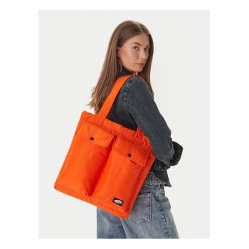 Geanta dama -  tkanina - portocalie - One Size INTL