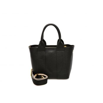 Geanta FLAVIA PASSINI neagra, 710, din piele ecologica