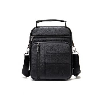 Genti barbati Busy - Negru Obsidian