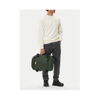 Geanta barbati  khaki - material - fara marime
