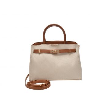 Geanta CALL IT SPRING bej, LEMERCIER 280, din material textil