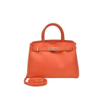 Geanta CALL IT SPRING portocalie, LEMERCIER 800, din piele ecologica