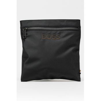 Geanta crossbody cu aplicatie logo Catch 3.0 - Negru stins