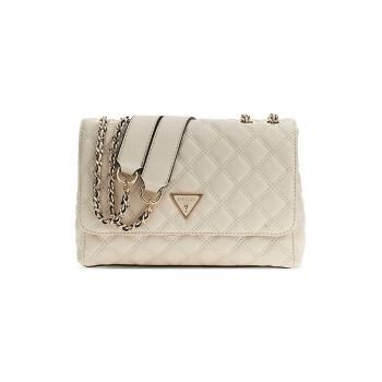 Geanta crossbody cu bareta convertibila Giully - Crem