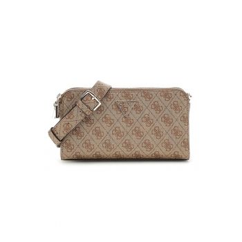 Geanta crossbody de piele ecologica Erica - Maro