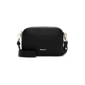 Geanta crossbody de piele ecologica - Negru