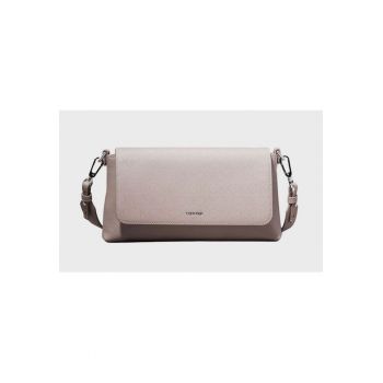 Geanta dama Calvin Klein - bej - piele ecologica