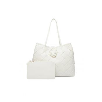 Geanta dama -  ecologica - alb - One Size INTL