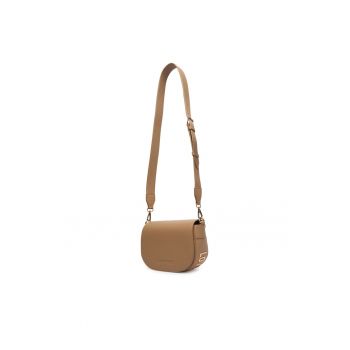 Geanta dama -  piele ecologica - bej - One Size INTL
