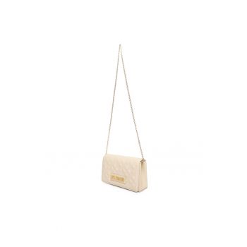 Geanta dama -  piele ecologica - bej - One Size INTL