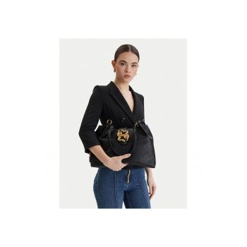 Geanta dama -  piele ecologica - negru - One Size INTL