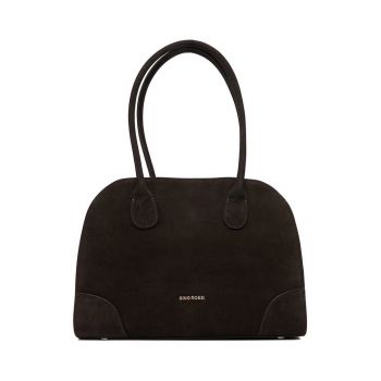 Geanta dama -  piele naturala - maro - One Size INTL