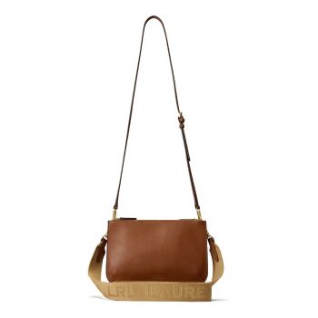 Geanta dama -  piele naturala - maro - One Size INTL