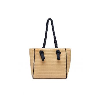 Geanta dama -  plastic - maro - One Size INTL