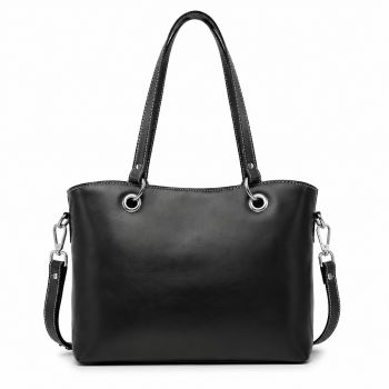 Geanta de dama, Josephine GT3888, piele naturala, Neagra