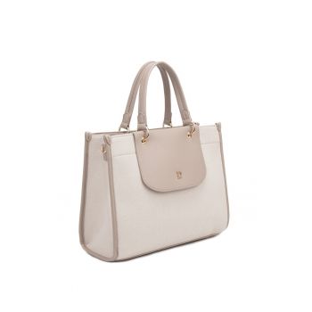 Geanta shopper Amara Nova - Maro taupe deschis