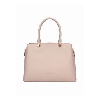 Geanta shopper din piele ecologica Silvana - Bej
