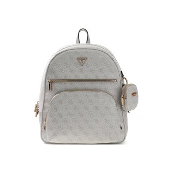 Rucsac cu model monograma Power Play II - Gri deschis