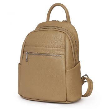 Rucsac dama din piele Jonathan bej